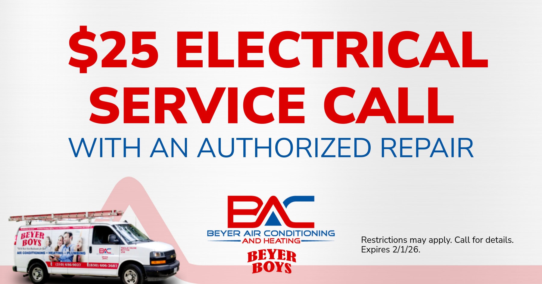 BAC 25ElectricalService-CO